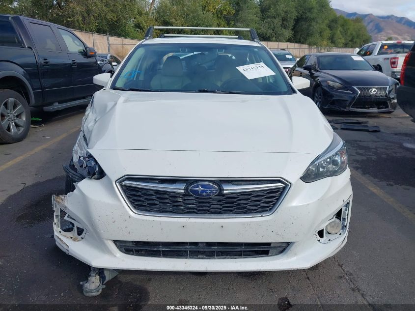 2019 Subaru Impreza 2.0I Premium VIN: 4S3GKAD60K3601441 Lot: 43345324