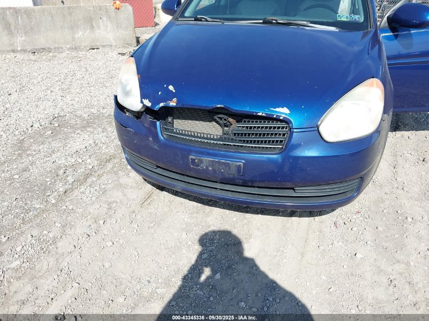 2009 Hyundai Accent Gls VIN: KMHCN46C39U334791 Lot: 43345336