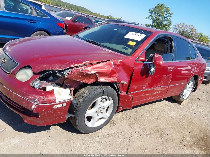 2000 Lexus Gs 300 VIN: JT8BD68S1Y0087522 Lot: 43345343