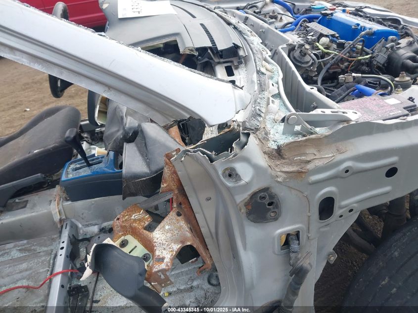 2000 Honda Civic Hx VIN: 1HGEJ7222YL127533 Lot: 43345345