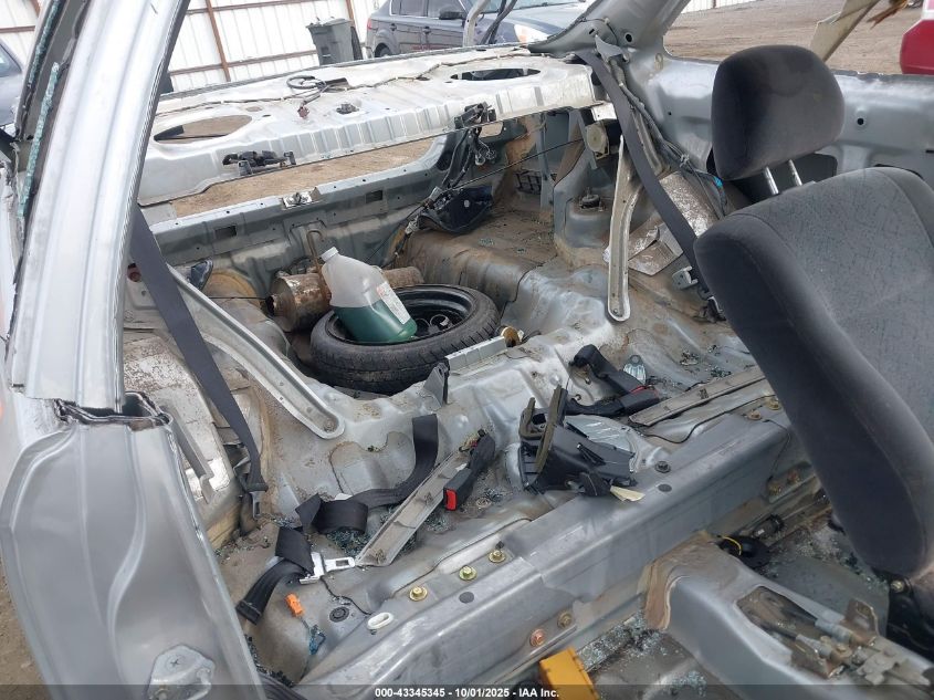 2000 Honda Civic Hx VIN: 1HGEJ7222YL127533 Lot: 43345345