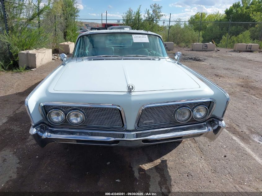 1964 Chrysler Imperial VIN: 9243205496 Lot: 43345351