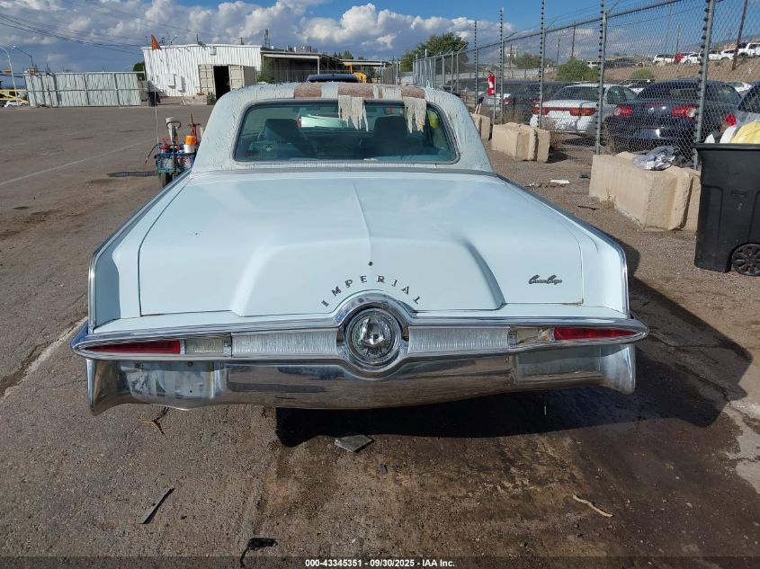 1964 Chrysler Imperial VIN: 9243205496 Lot: 43345351