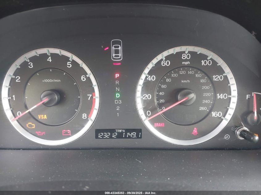 2008 Honda Accord 2.4 Lx-P VIN: 1HGCP264X8A128090 Lot: 43345353