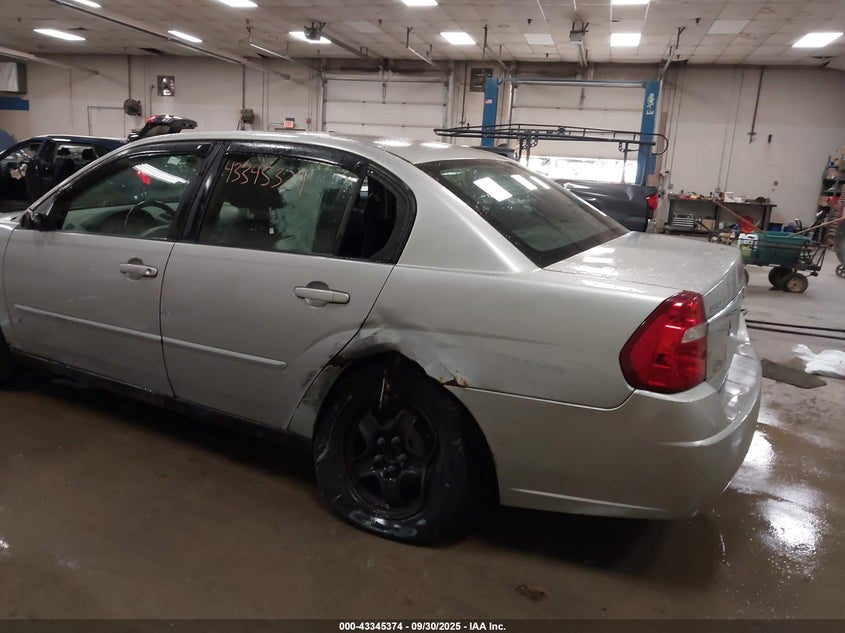 2007 Chevrolet Malibu Lt VIN: 1G1ZT58F57F260897 Lot: 43345374