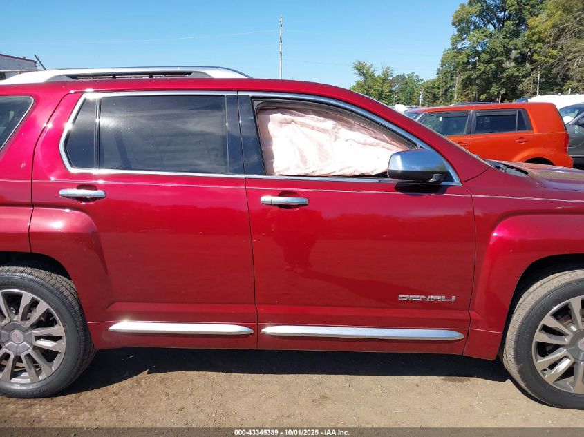 2017 GMC Terrain Denali VIN: 2GKFLVE31H6246600 Lot: 43345389
