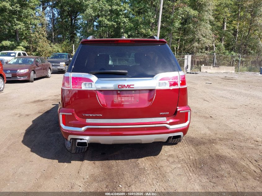 2017 GMC Terrain Denali VIN: 2GKFLVE31H6246600 Lot: 43345389