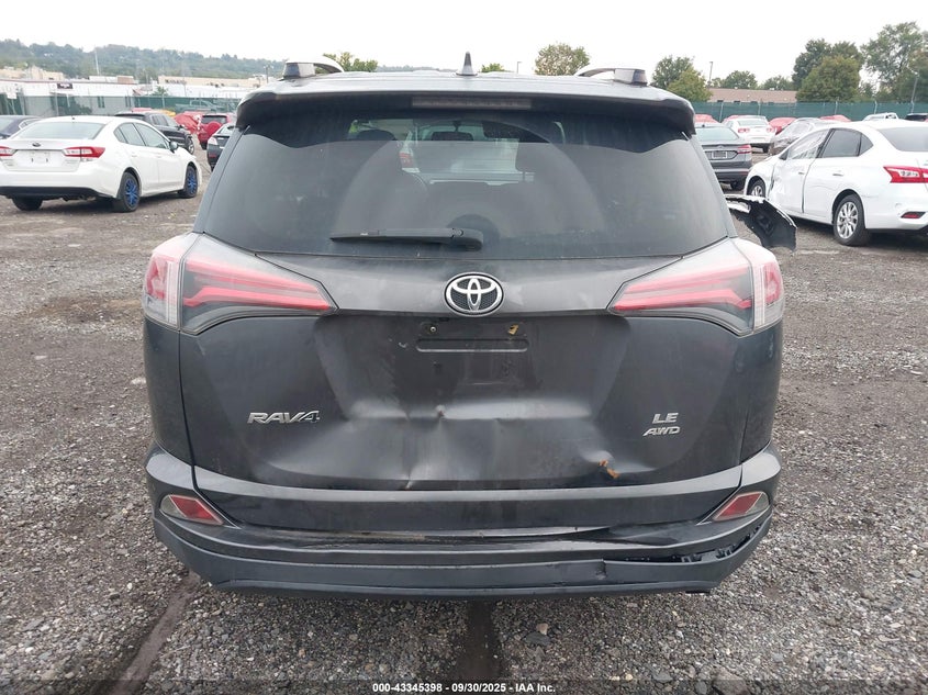 2016 Toyota Rav4 Le VIN: JTMBFREV5GD187447 Lot: 43345398