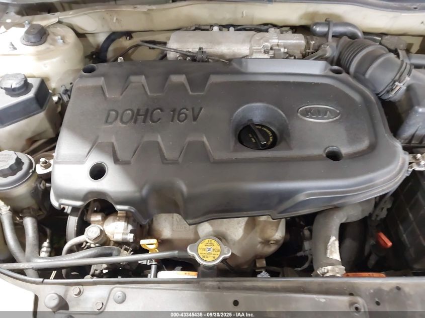 2008 Kia Rio Lx VIN: KNADE123486385553 Lot: 43345435