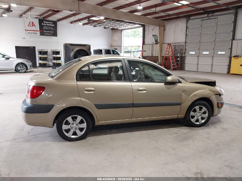 2008 Kia Rio Lx VIN: KNADE123486385553 Lot: 43345435