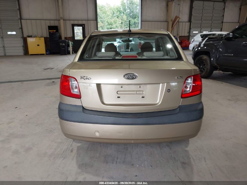 2008 Kia Rio Lx VIN: KNADE123486385553 Lot: 43345435