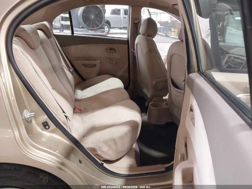 2008 Kia Rio Lx VIN: KNADE123486385553 Lot: 43345435