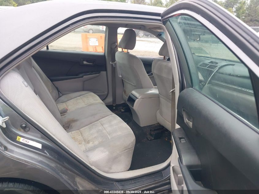 2012 Toyota Camry Le VIN: 4T1BF1FK3CU136041 Lot: 43345439