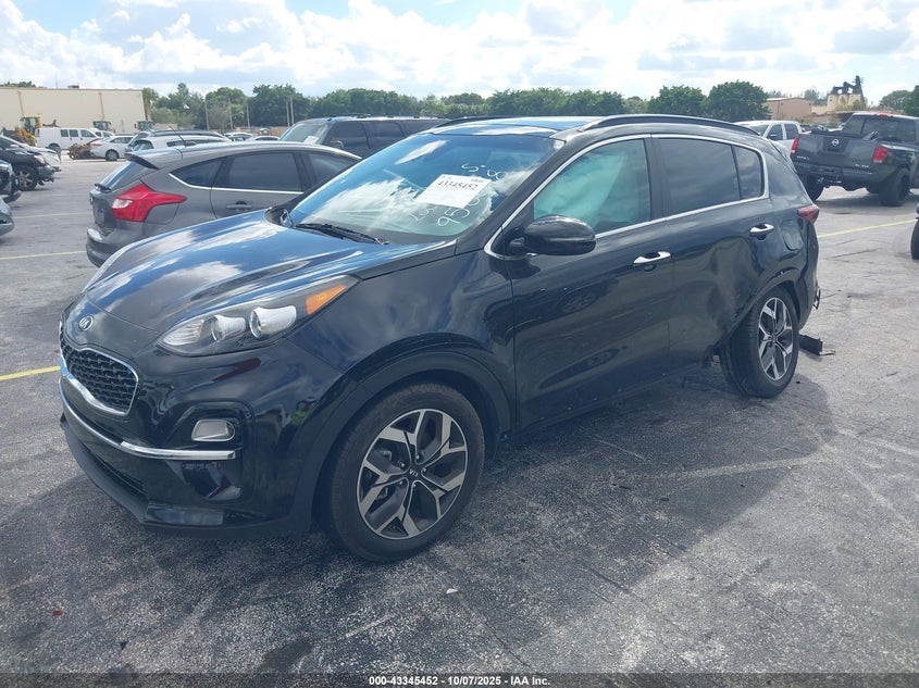 VIN KNDPN3ACXN7950018 2022 KIA SPORTAGE EX