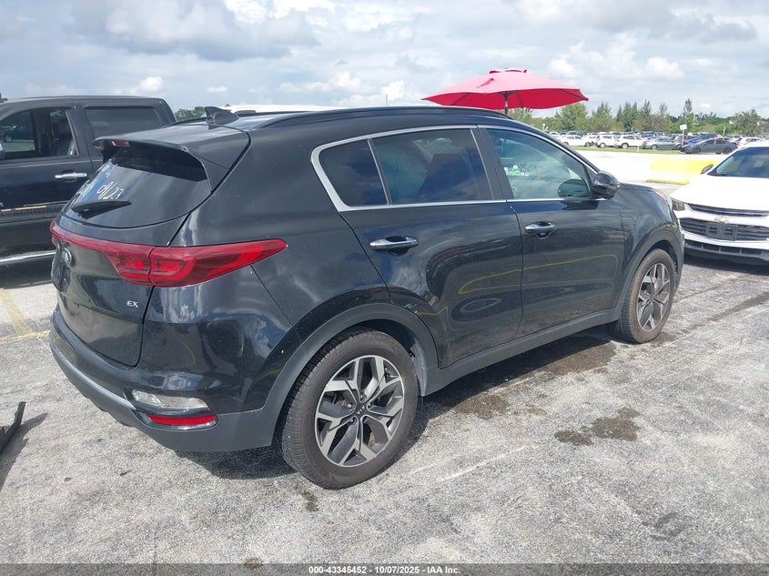 VIN KNDPN3ACXN7950018 2022 KIA SPORTAGE EX