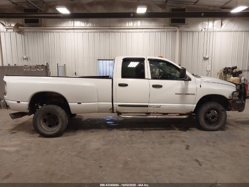2005 Dodge Ram 3500 Slt/Laramie VIN: 3D7MS48C85G811409 Lot: 43345454