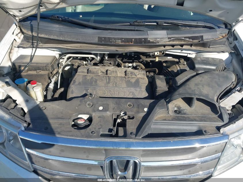 2012 Honda Odyssey Touring/Touring Elite VIN: 5FNRL5H95CB026100 Lot: 43345455