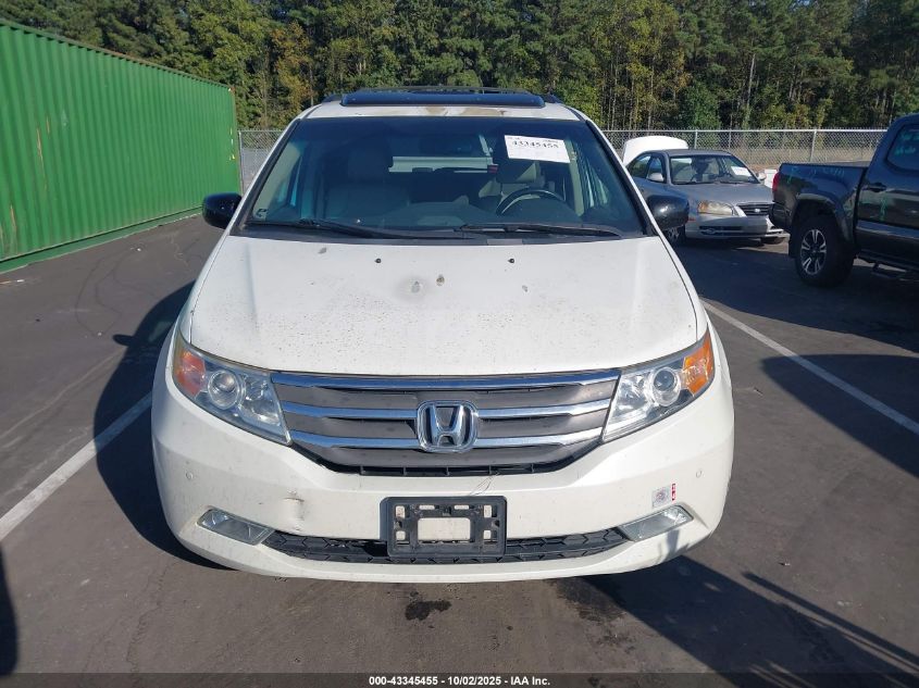2012 Honda Odyssey Touring/Touring Elite VIN: 5FNRL5H95CB026100 Lot: 43345455