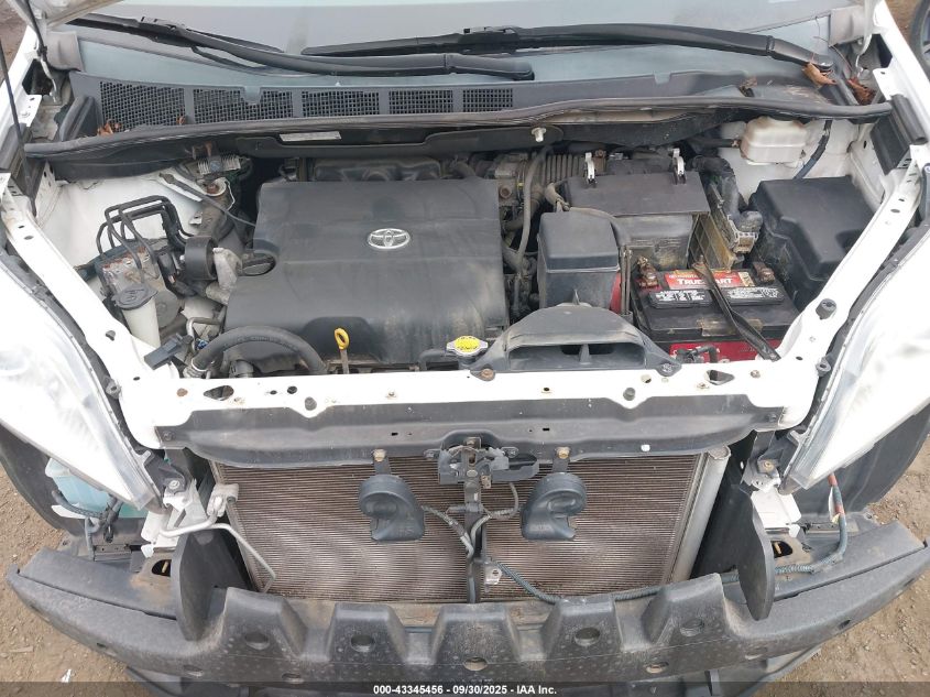 2011 Toyota Sienna Xle VIN: 5TDDK3DC3BS020227 Lot: 43345456