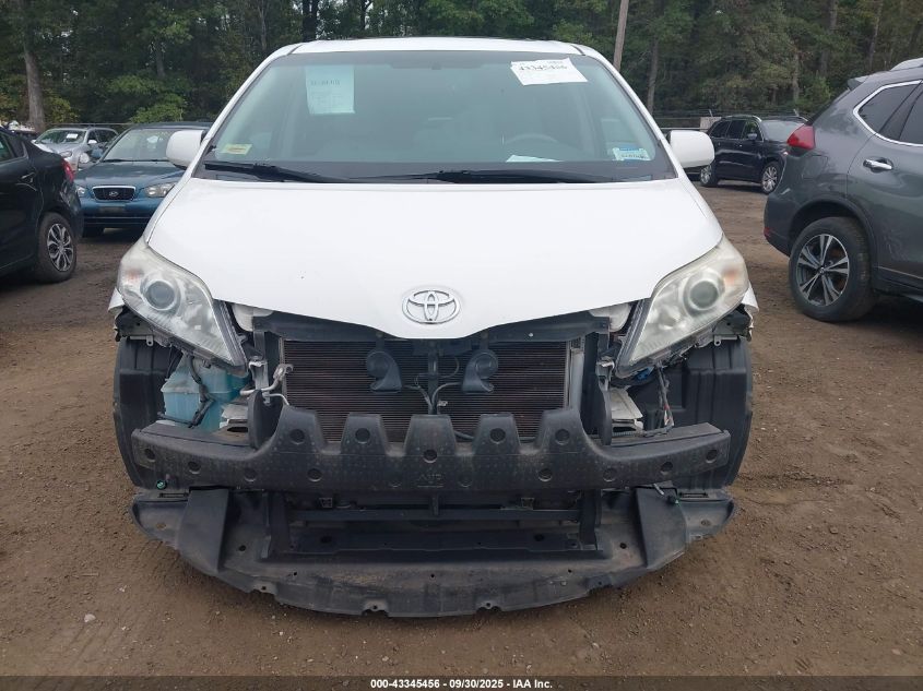 2011 Toyota Sienna Xle VIN: 5TDDK3DC3BS020227 Lot: 43345456