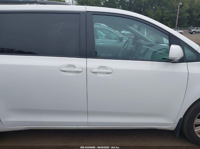 2011 Toyota Sienna Xle VIN: 5TDDK3DC3BS020227 Lot: 43345456