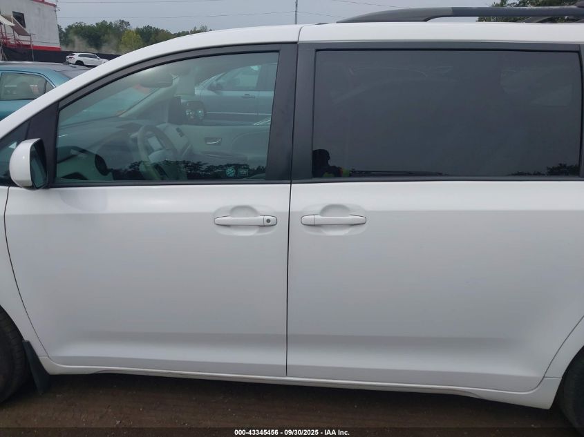 2011 Toyota Sienna Xle VIN: 5TDDK3DC3BS020227 Lot: 43345456