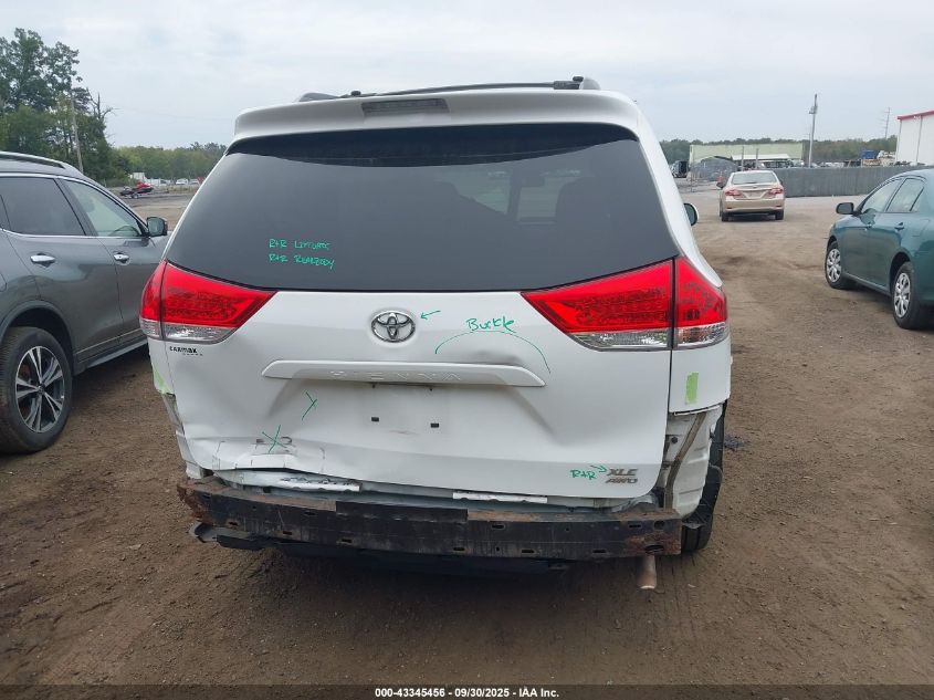 2011 Toyota Sienna Xle VIN: 5TDDK3DC3BS020227 Lot: 43345456