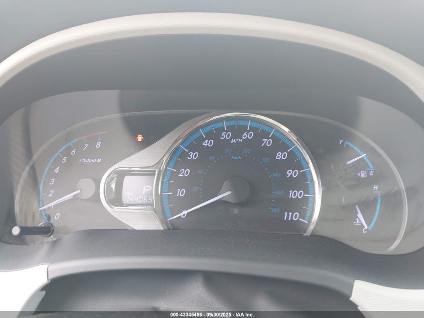 2011 Toyota Sienna Xle VIN: 5TDDK3DC3BS020227 Lot: 43345456