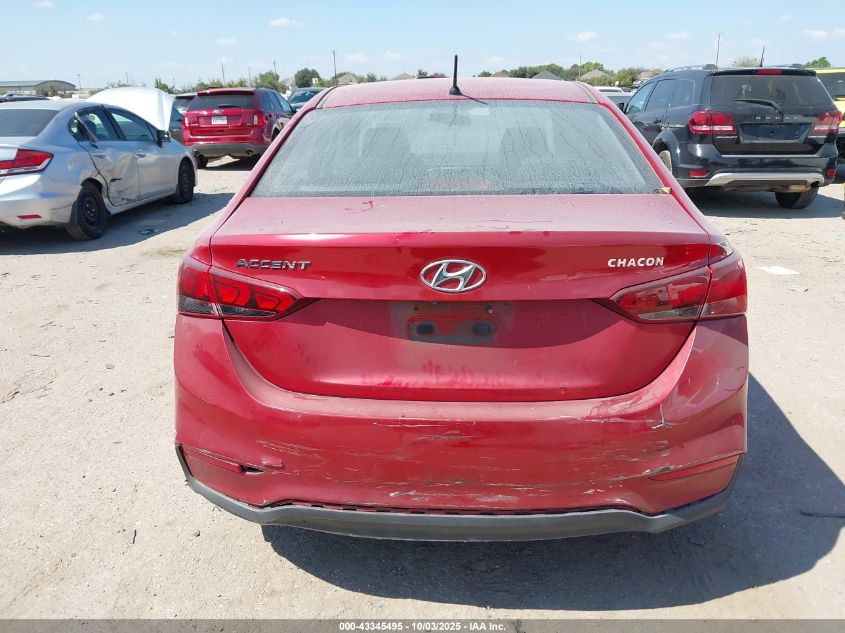 2019 Hyundai Accent Se VIN: 3KPC24A32KE076854 Lot: 43345495