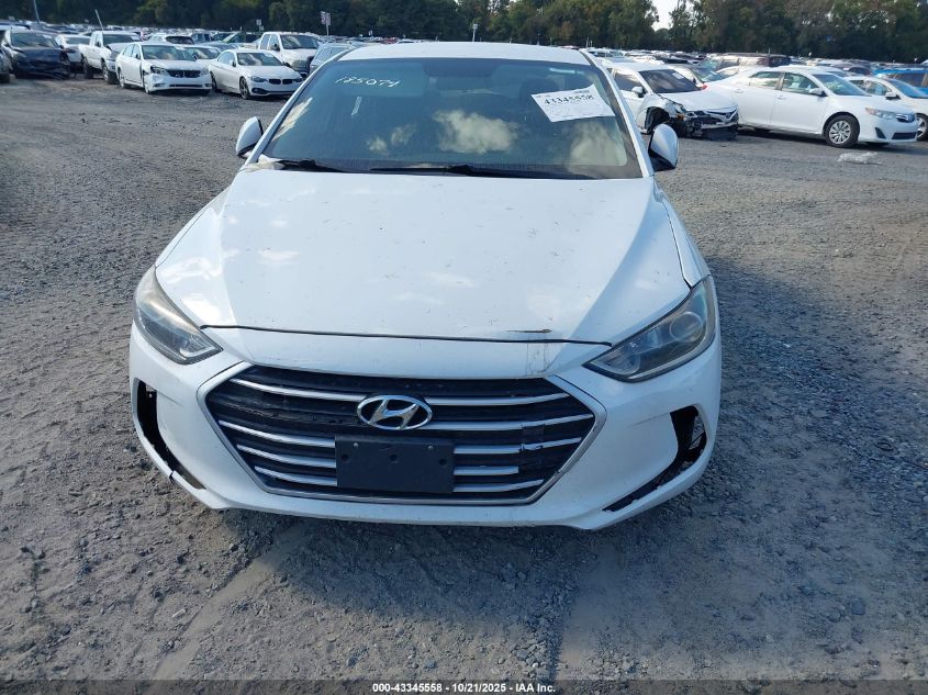 2017 Hyundai Elantra Se VIN: 5NPD74LF4HH185074 Lot: 43345558