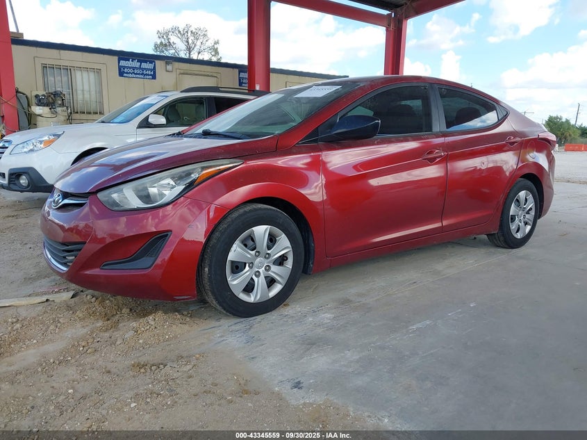 2016 HYUNDAI ELANTRA SE - 5NPDH4AE8GH751114