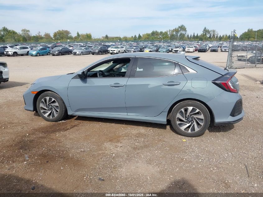 2017 Honda Civic Lx VIN: SHHFK7H28HU205094 Lot: 43345560