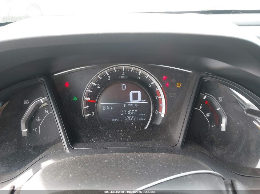 2017 Honda Civic Lx VIN: SHHFK7H28HU205094 Lot: 43345560