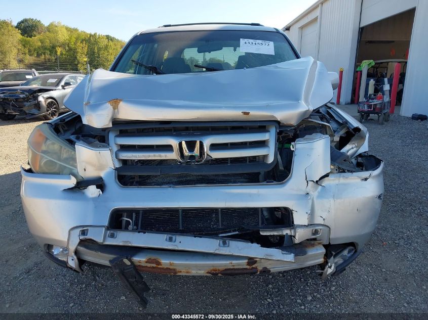 2006 Honda Pilot Ex VIN: 2HKYF184X6H526159 Lot: 43345572