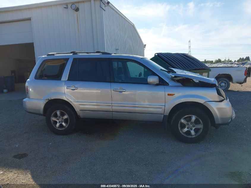 2006 Honda Pilot Ex VIN: 2HKYF184X6H526159 Lot: 43345572