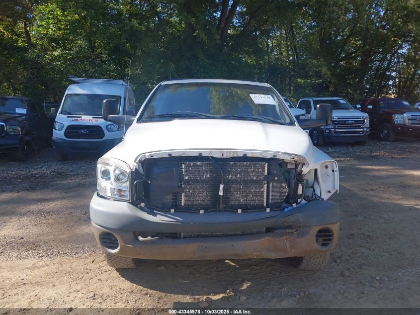 2008 Dodge Ram 2500 St/Sxt VIN: 3D7KR28A98G199327 Lot: 43345578