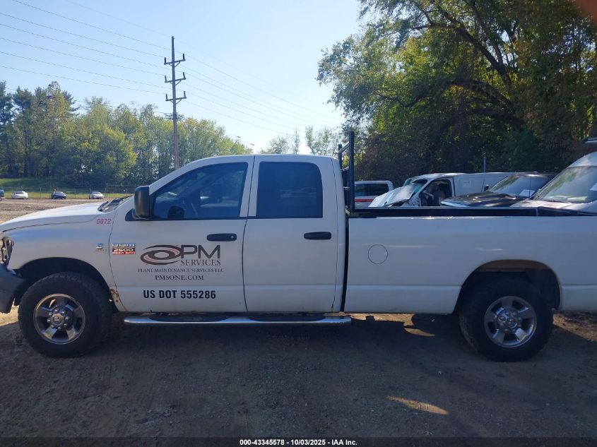 2008 Dodge Ram 2500 St/Sxt VIN: 3D7KR28A98G199327 Lot: 43345578