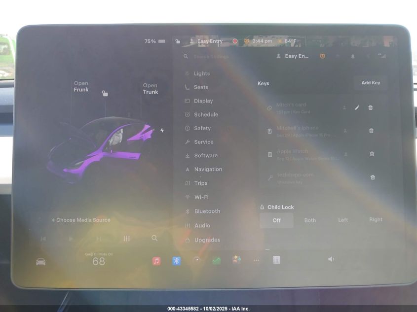 2021 Tesla Model Y Long Range Dual Motor All-Wheel Drive VIN: 5YJYGDEE6MF139180 Lot: 43345582