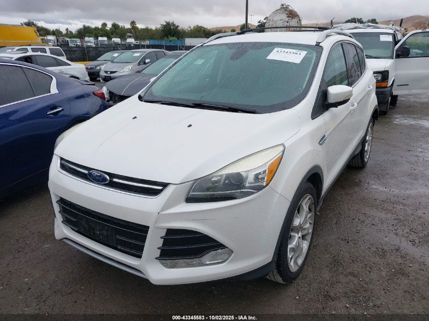 2013 Ford Escape Titanium VIN: 1FMCU0J98DUB84127 Lot: 43345583
