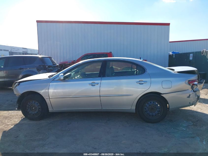 2004 Lexus Es 330 VIN: JTHBA30G940018988 Lot: 43345587