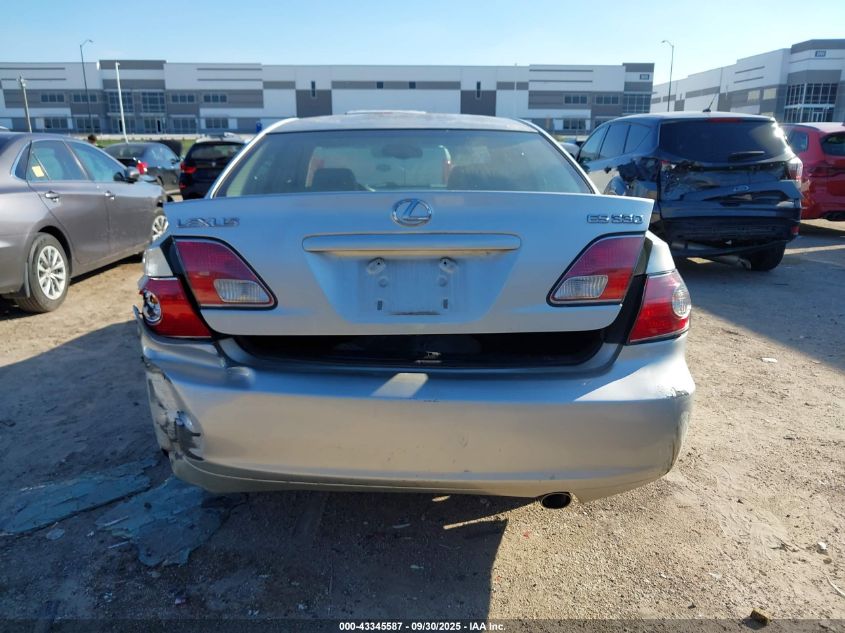 2004 Lexus Es 330 VIN: JTHBA30G940018988 Lot: 43345587