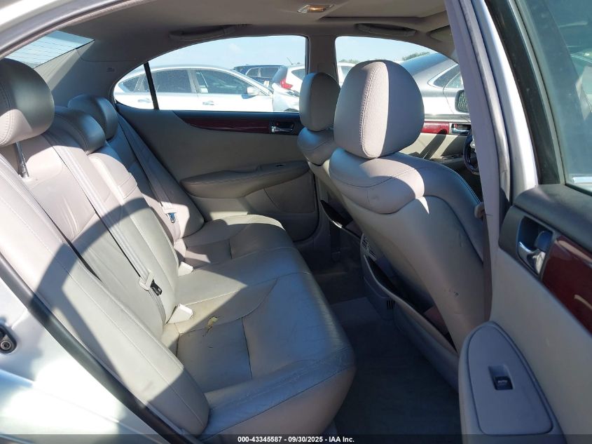 2004 Lexus Es 330 VIN: JTHBA30G940018988 Lot: 43345587