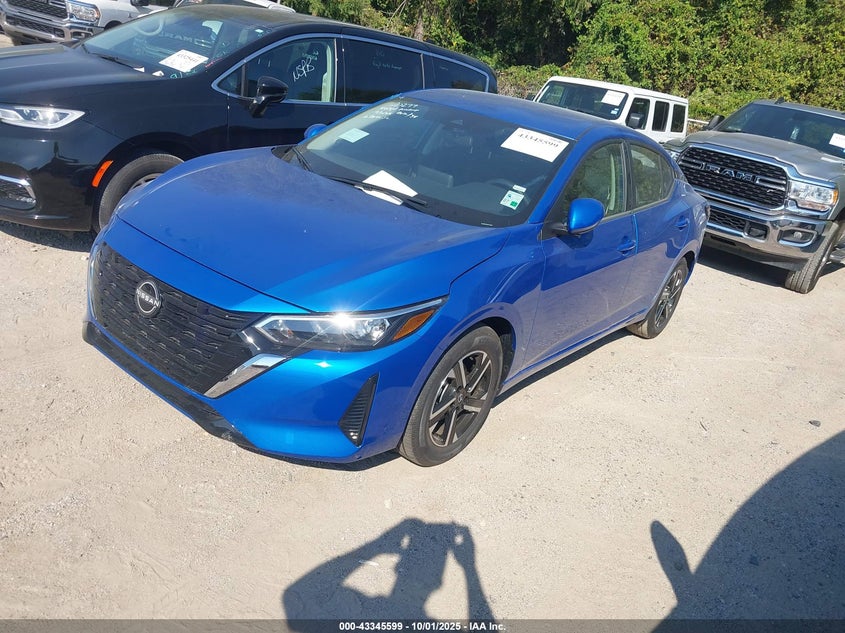 VIN 3N1AB8CV8SY374291 2025 NISSAN SENTRA SV