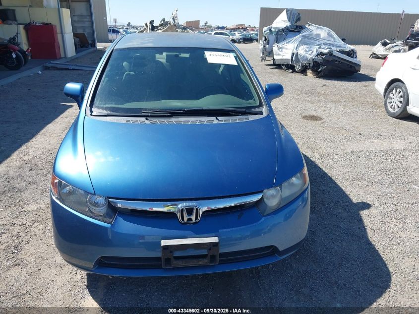2007 Honda Civic Lx VIN: JHMFA16597S007140 Lot: 43345602