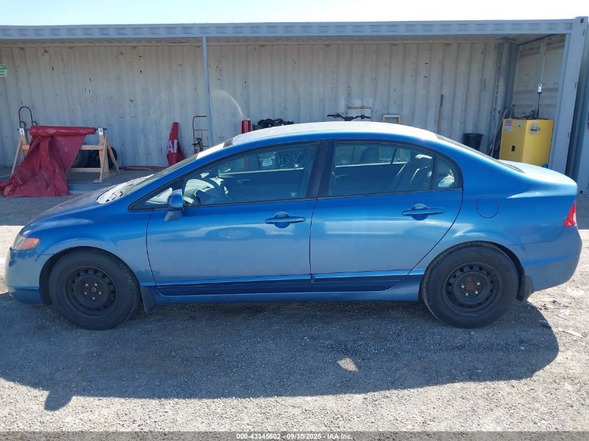 2007 Honda Civic Lx VIN: JHMFA16597S007140 Lot: 43345602