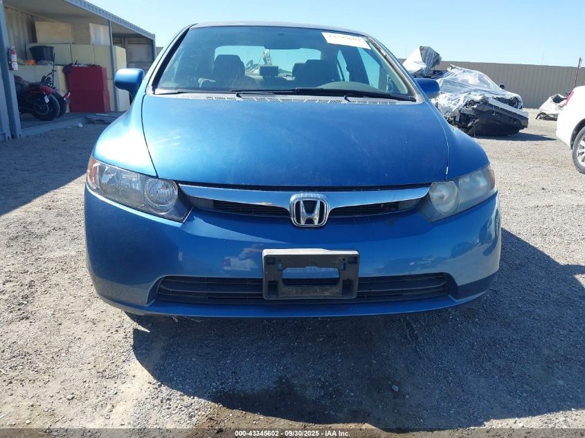 2007 Honda Civic Lx VIN: JHMFA16597S007140 Lot: 43345602