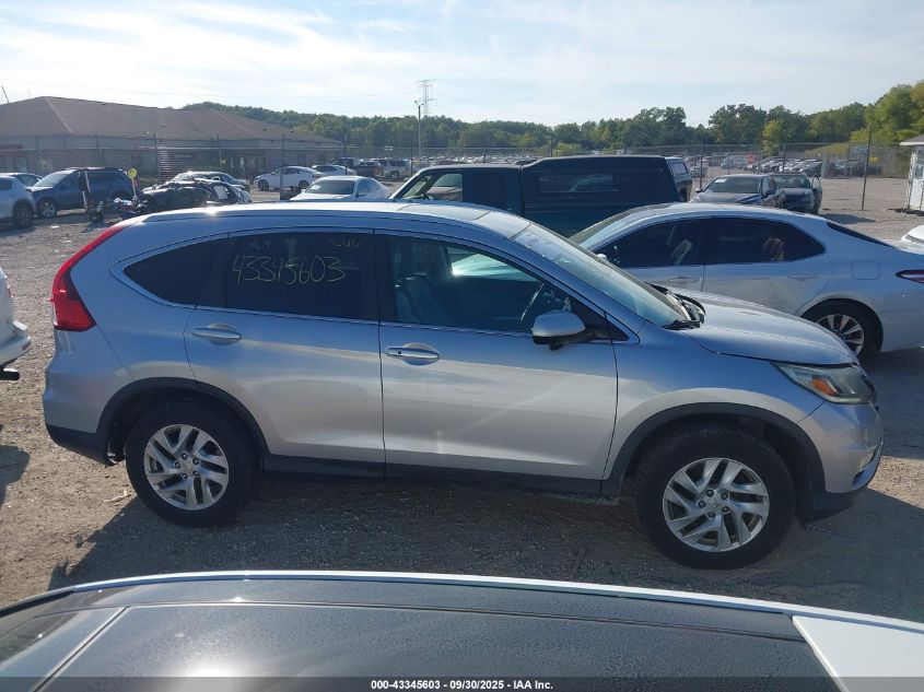 2016 Honda Cr-V Ex-L VIN: 5J6RM4H74GL074111 Lot: 43345603