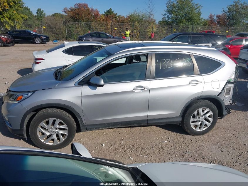 2016 Honda Cr-V Ex-L VIN: 5J6RM4H74GL074111 Lot: 43345603