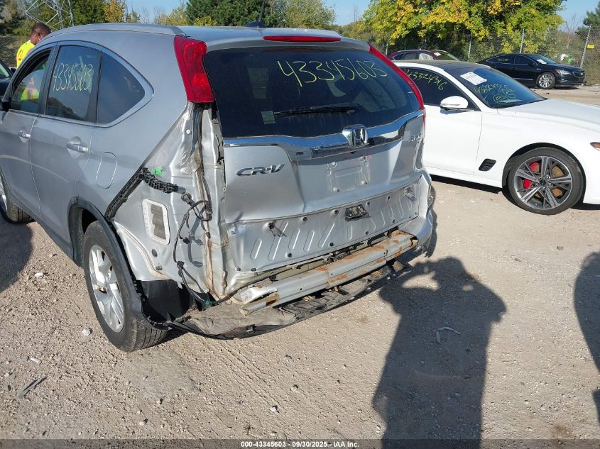 2016 Honda Cr-V Ex-L VIN: 5J6RM4H74GL074111 Lot: 43345603