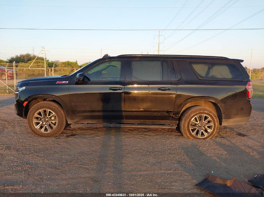 2022 Chevrolet Suburban 4Wd Z71 VIN: 1GNSKDKD3NR108763 Lot: 43345623